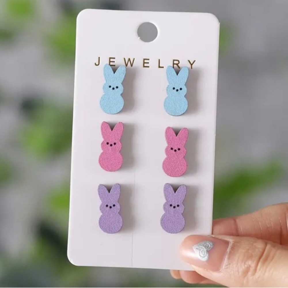 3pairs/Set Easter Bunny Earring